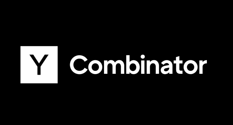 Y Combinator logo with a black background, white text, and a white square around the letter Y.